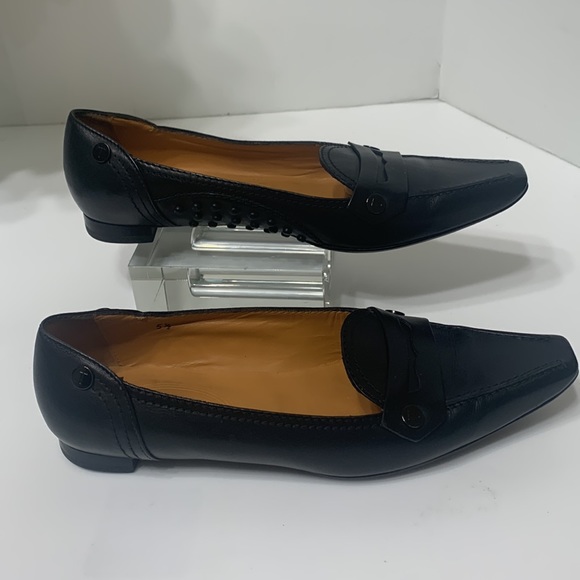 Tod's Leather Flats Driving Loafers black 5.5 - Picture 3 of 17